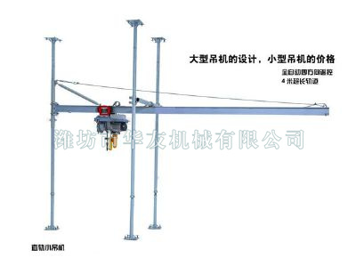 點擊查看詳細信息<br>標題：華友機械直滑式吊運機 閱讀次數(shù)：9699
