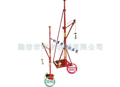 點擊查看詳細信息<br>標題：華友機械室內(nèi)外通用小吊機 閱讀次數(shù)：9861